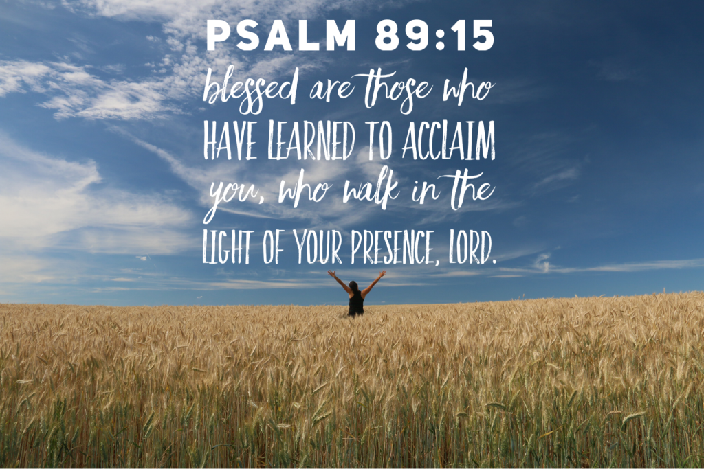 Psalm 89:15