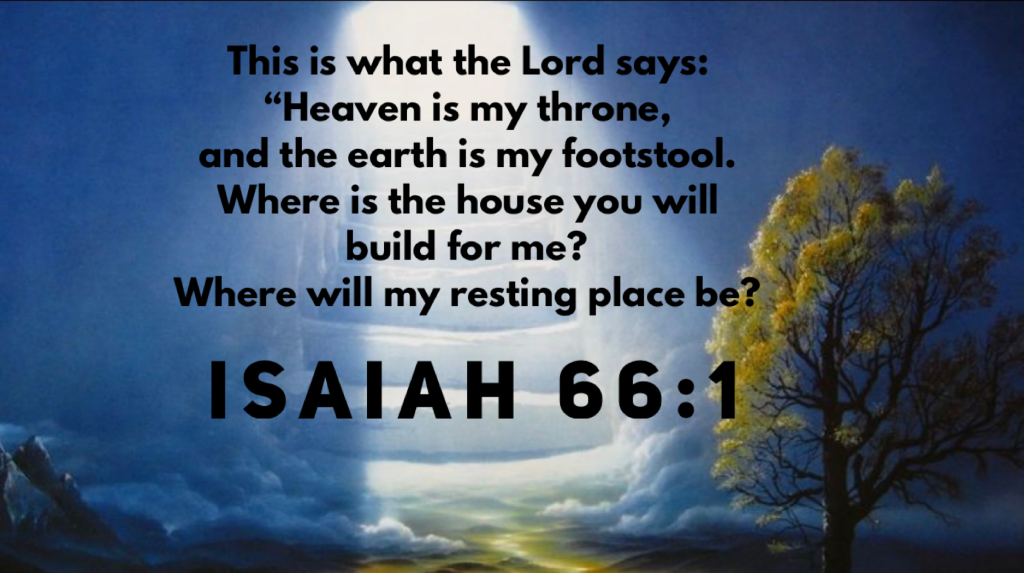 Isaiah 66:1