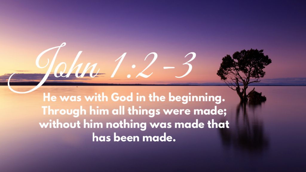 John 1:2-3