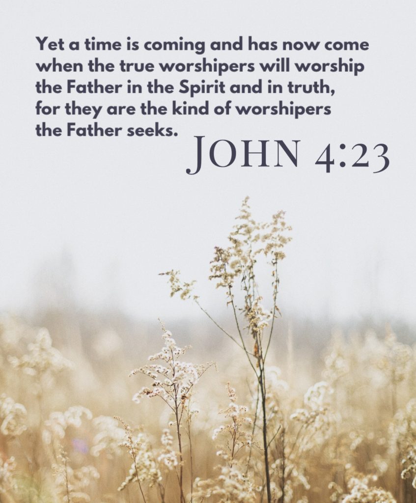 John 4:23