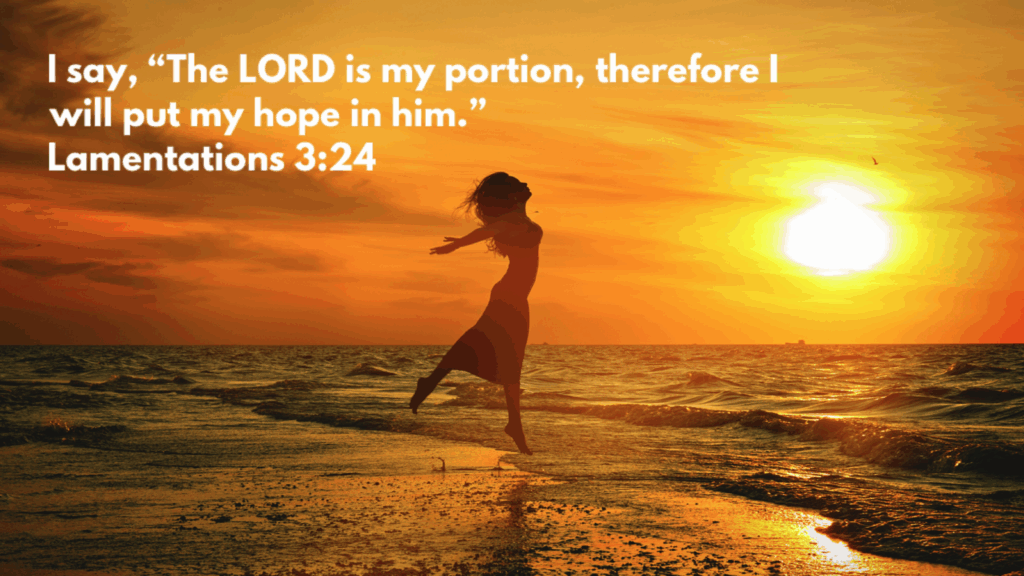 Lamentations 3 24