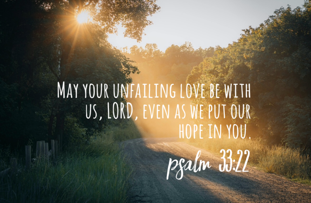 Psalm 33:22