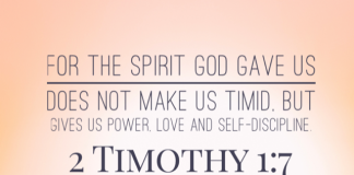 2 Timothy 1:7