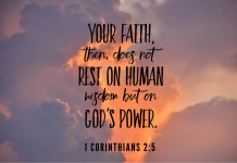 1 Corinthians 2:5