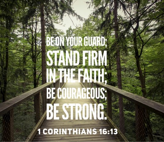 1 Corinthians 16:13