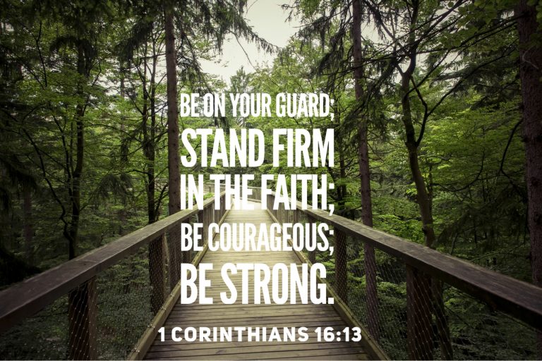 1 Corinthians 16:13