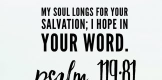Psalm 119:81