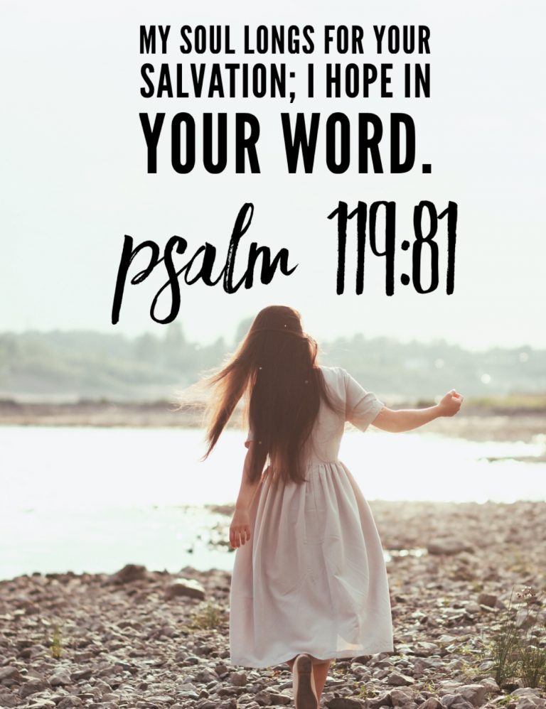 Psalm 119:81