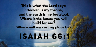 Isaiah 66:1