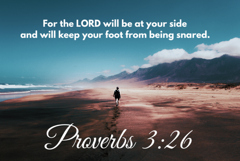 Proverbs 3:26
