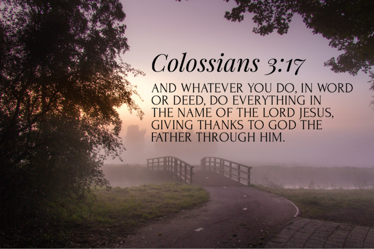 Colossians 3:17