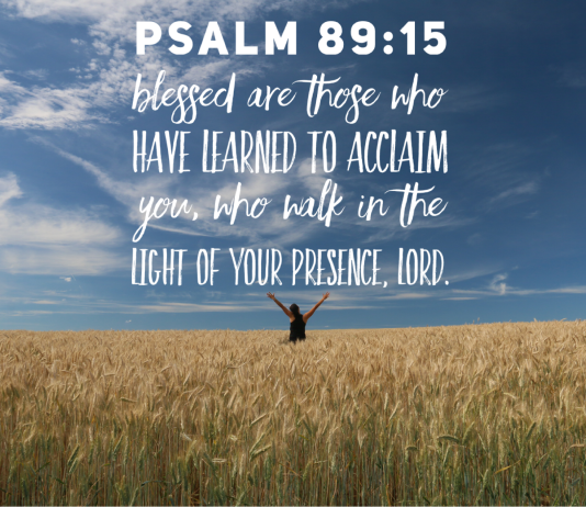 Psalm 89:15