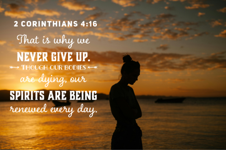 2 Corinthians 4:16