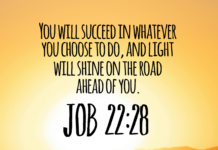 Job 22:28 Job 22:28