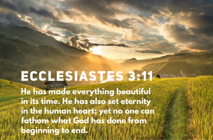 Ecclesiastes 3:11