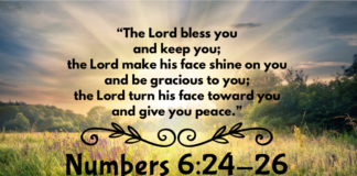 Numbers 6:24-26 Numbers 6 24-26