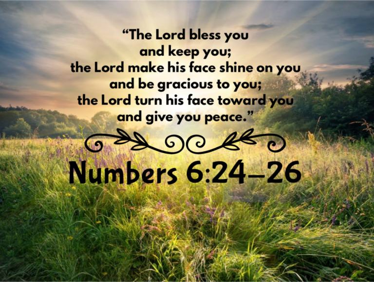 Numbers 6 24-26