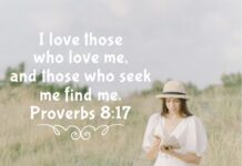 Proverbs 8:17 Proverbs 8:17