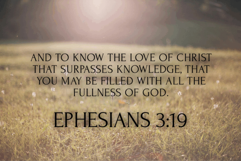 Ephesians 3_19