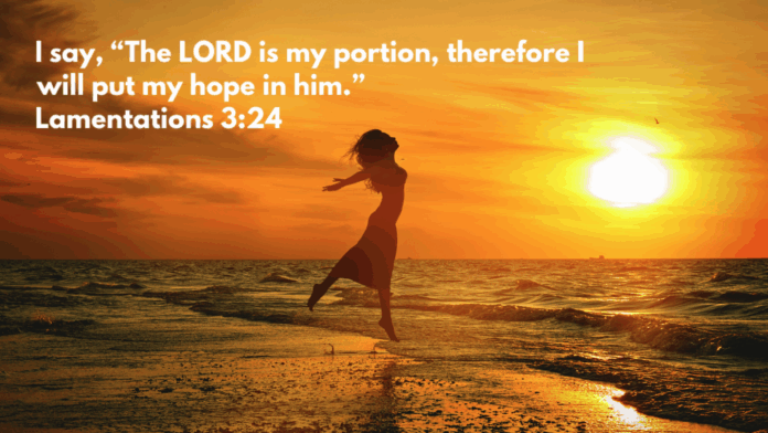 Lamentations 3 24