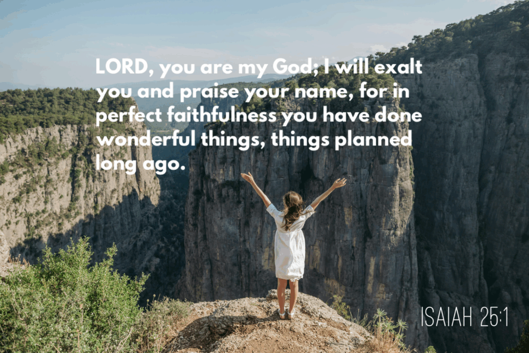 ISAIAH 25-1 Isaiah 25-1