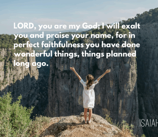 Isaiah 25:1 Isaiah 25-1