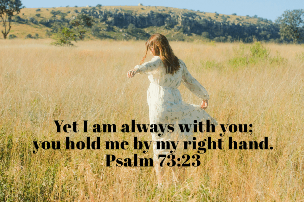 Psalm 73:23