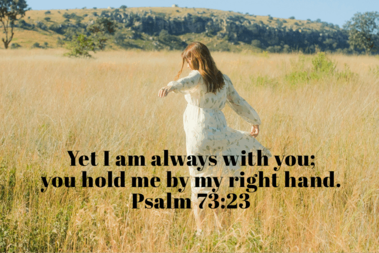 Psalm 73:23