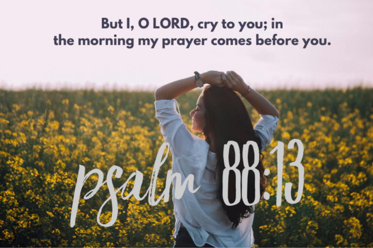 Psalm 88-13